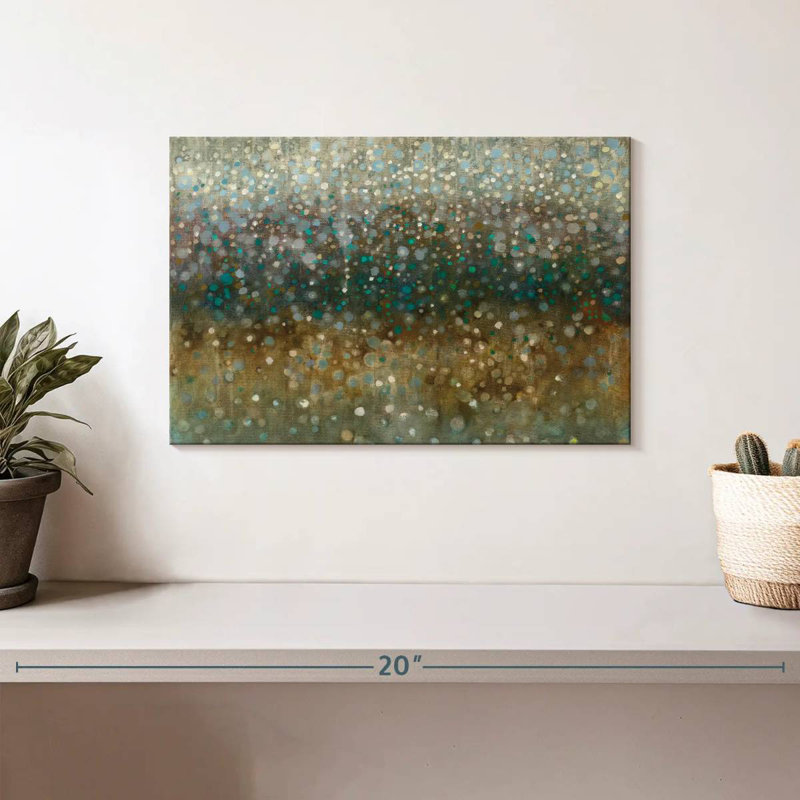 Avery Abstract Rain, 8" H x 12" W