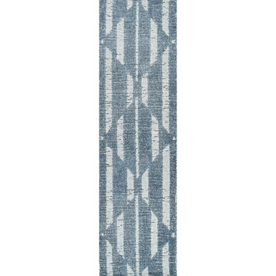 Hazen Hand Tufted Wool Geometric Indoor Rug