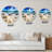 Large Seashell In The Sand II - Nautical & Coastal wall clock-1878110933