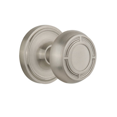 Classic Rosette with Mission Door Knob