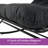 Caili Outdoor Steel Sling Rocking Chair Set With Ottoman