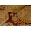 Hand-Knotted High-Quality Gold and Red Area Rug