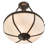 Glass Semi Flush Mount