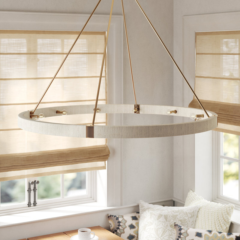 Dorrin 12-Light Chandelier, 40" H x 47.75" W