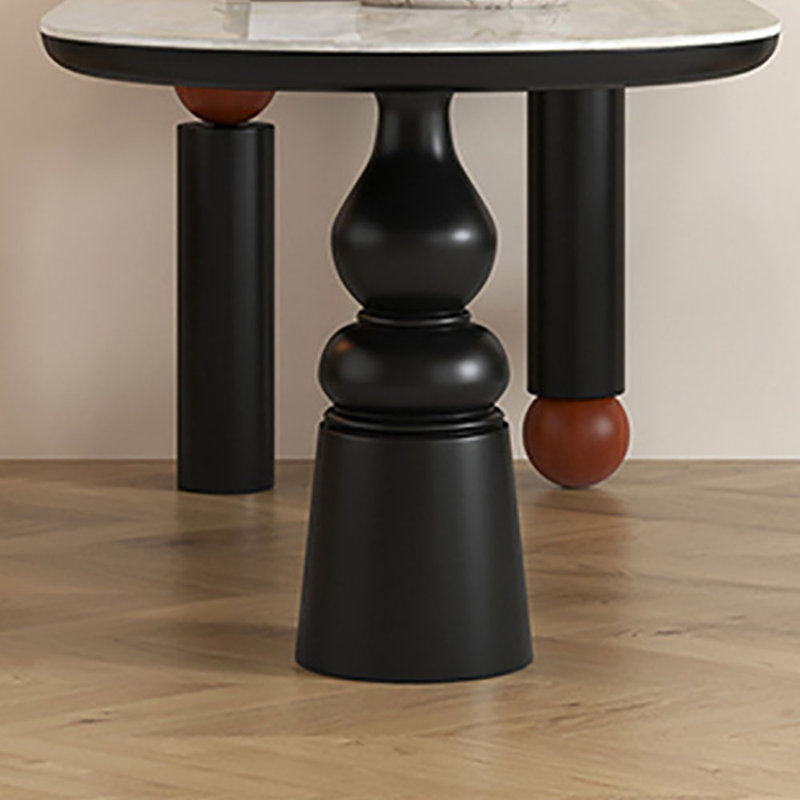 Table de salle à manger Retro Rock, H 29,5 po x L 55,1 po x l 31,5 po