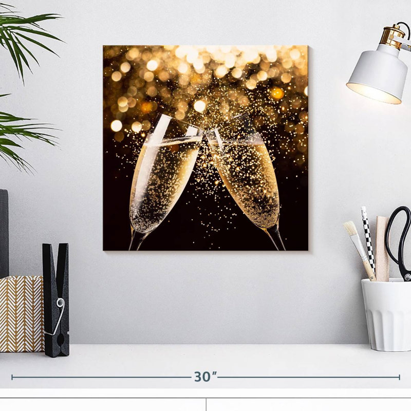 Yarlin Champagne Fest, H 16 po x l 16 po