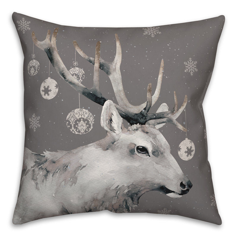 Coussin extérieur Christmas Reindeer