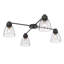 Plafonnier encastré 4 lumières 35,875 po Remy