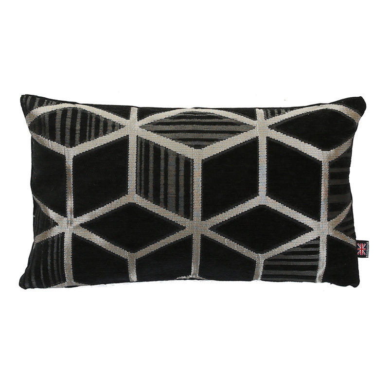 Mordenhill Geometric Rectangular Cushion
