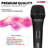 5 Core Mic Karaoke Dynamic Handheld XLR Microphone Professional Vocal Recording Live Stage Singing