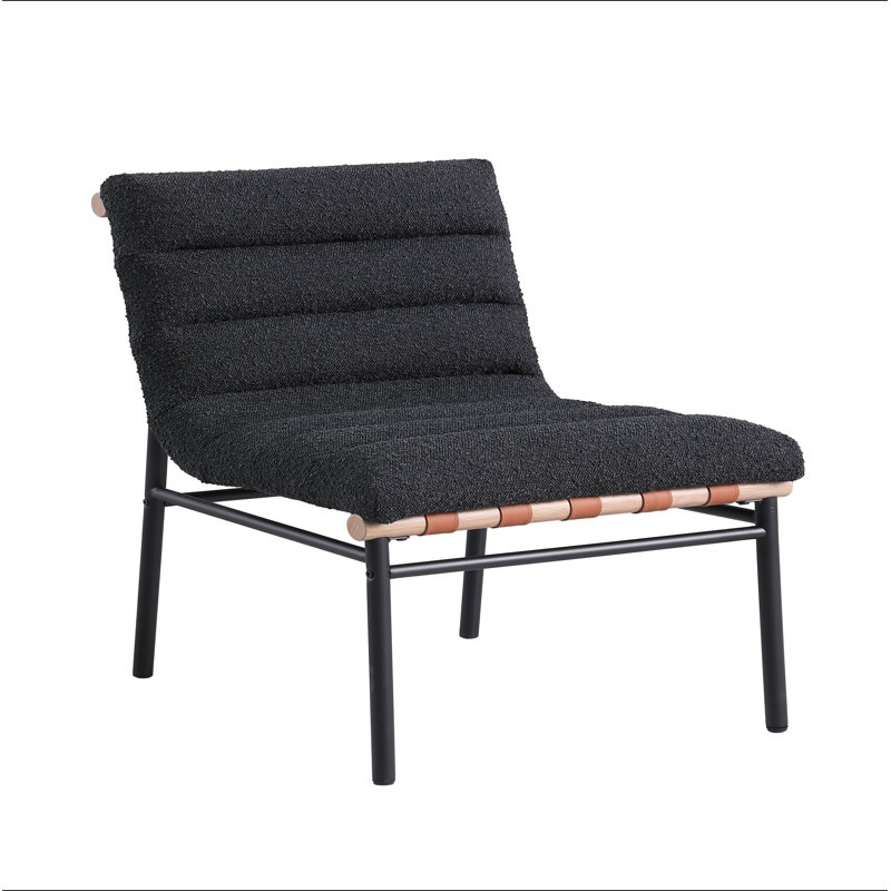 Ensemble de 2 chaises de salle à manger Lahni, Noir