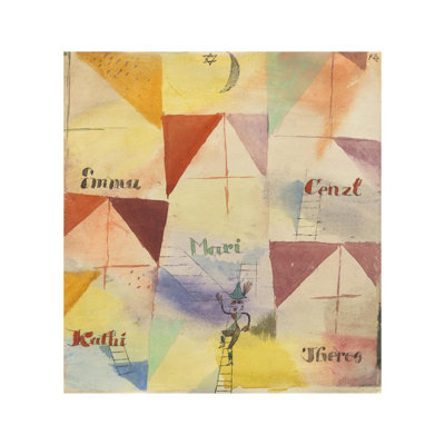 The Bavarian Don Giovanni (Der bayrische Don Giovanni) by Paul Klee - Giclee Print