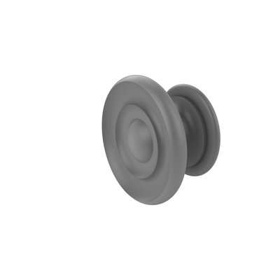 Gober 1" Diameter Mushroom Knob