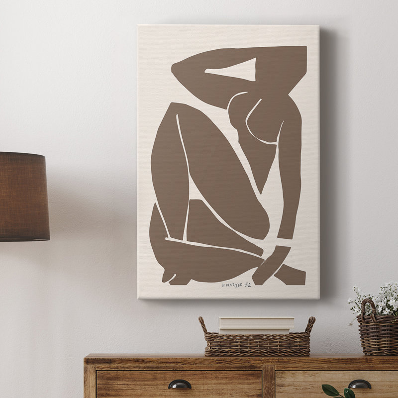 Matisse CCXIV, reproduction d'art encadrée Cavas, H 27 po x l 18 po