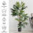 60" Tropical Palm Tree, Artificial Tropical Plant in Pot