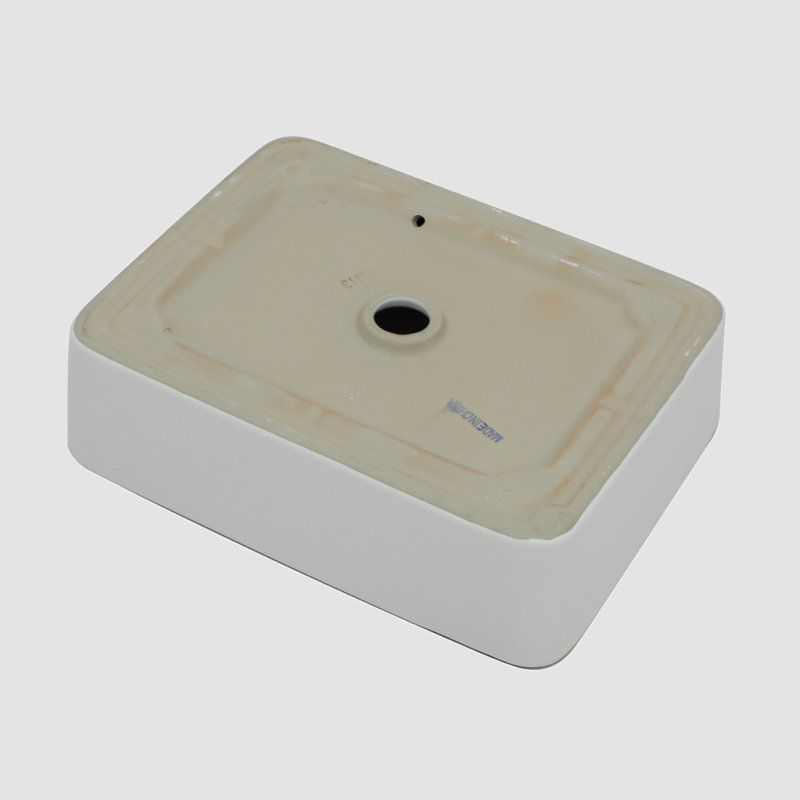 Go Peak Track 12'' Ceramic Rectangular Bathroom Sink
