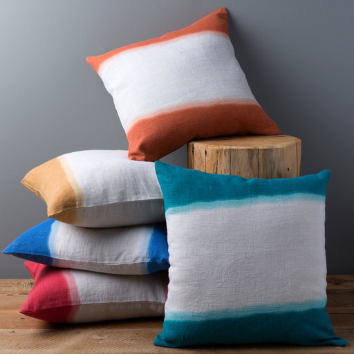 Double Dip Pillow Cover, 20" x 20", Bright Purple