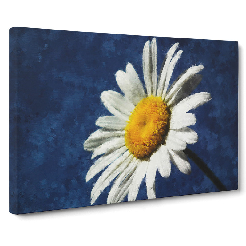 White Daisy Vol.5 - Wrapped Canvas, 50cm H x 76cm W x 3cm D