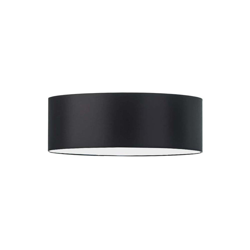 Audrionna Flush Mount, 20cm H x 40cm W x 40cm D, Black