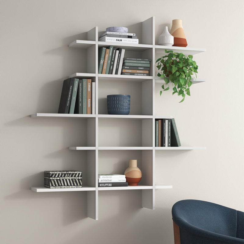 Scriven 5 Tier Accent Shelf, White