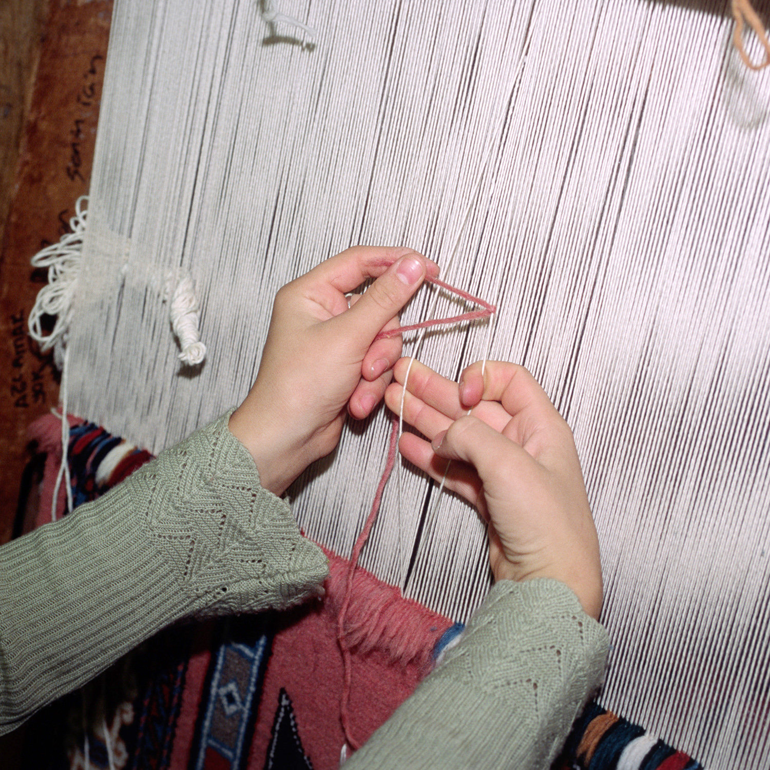 Harriet Bee Crew Park HandHooked Blue/Beige Area Rug & Reviews