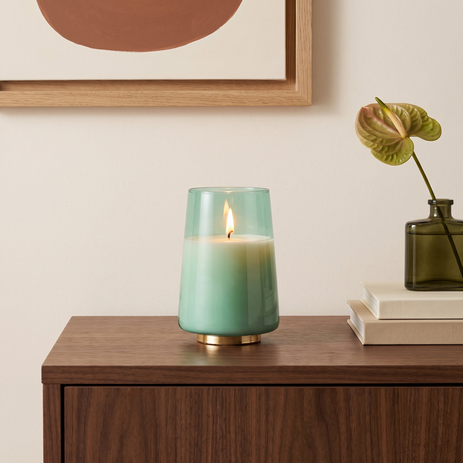 Fa La Lovely Scented Jar Candle, Winsome Glass