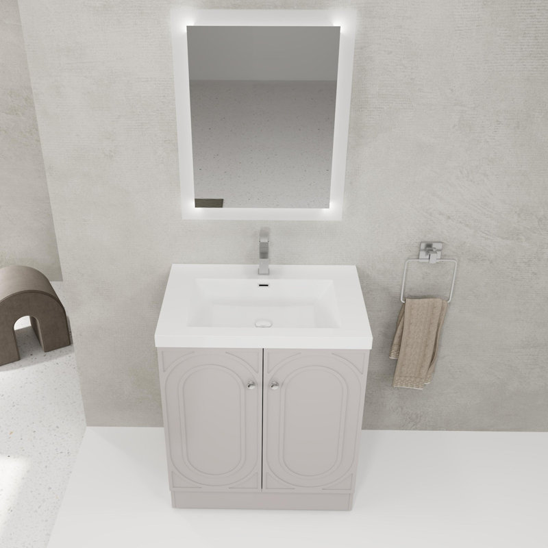 Meuble-lavabo autoportant de 30 po avec lavabo
