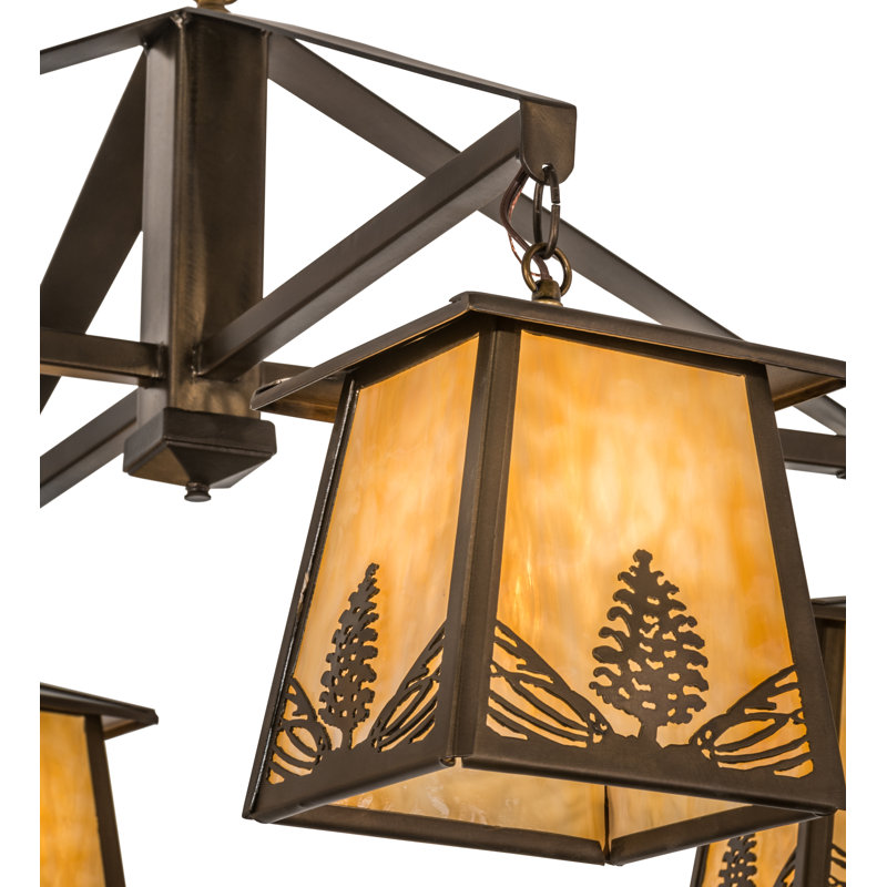 Rustic Lodge 4 - Light Chandelier