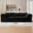106” Compression Folding Convertible Sleeper Sofa Bed-658417594