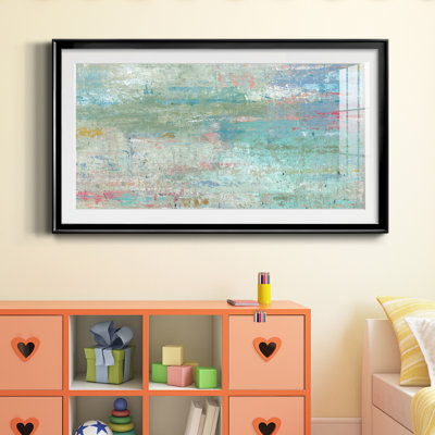 " Pastel Watergarden " Painting Print