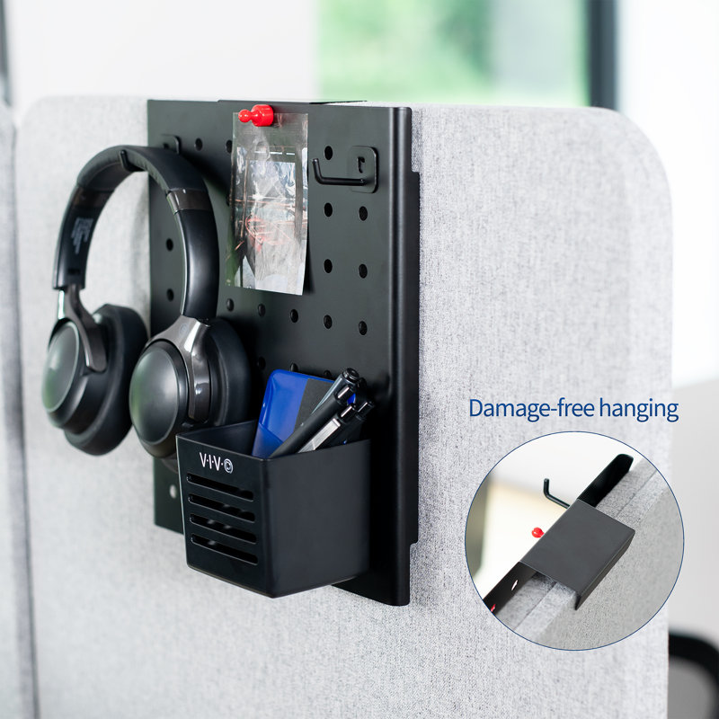 Panneau d'accrochage magnétique 10 po x 11 po VIVO pour surfaces de 1,2 po