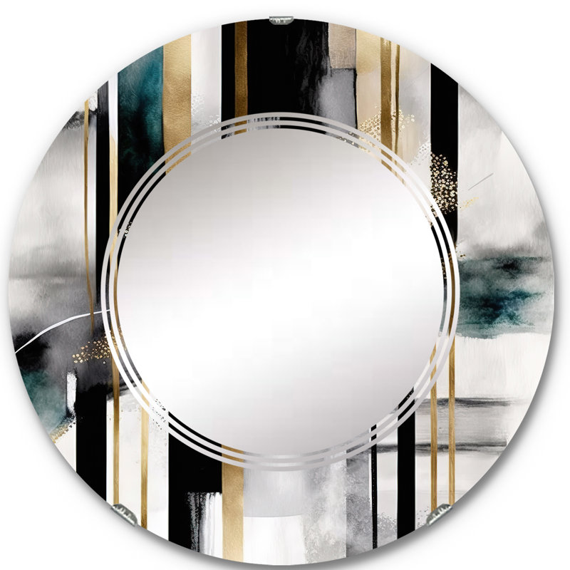 Miroir mural Poonam, 24 po x 24 po