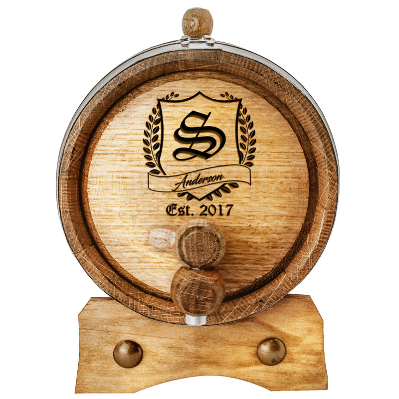 Berlauda Wood Wine Barrel, 20 L, Yes