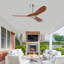 Ventilateurs de plafond Hot Lights de 52 pouces sans lumières