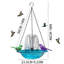 Fontaine flottante solaire pour animaux de compagnie-592213364