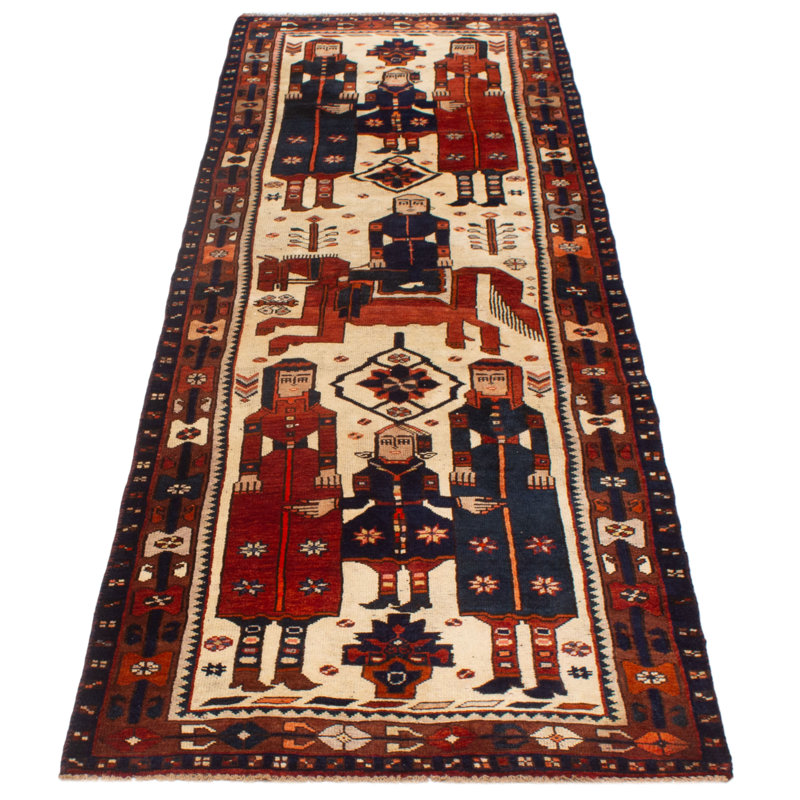 Tapis de couloir unique 4 pi x 12 pi Baislee