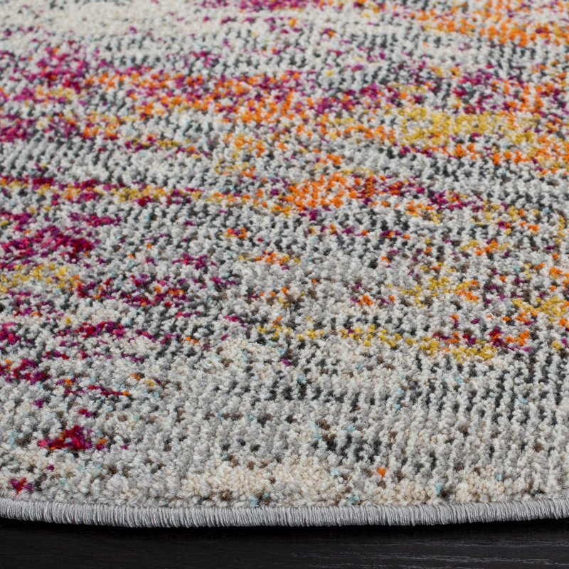 Masardis Abstract Area Rug, Round 122cm