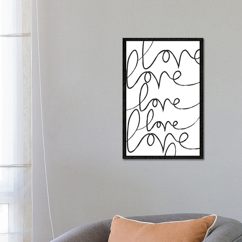 Long Lost Love by The Native State - Gallery-Wrapped Canvas Giclée on Canvas, 66.04 cm H x 45.72 cm W, Black Framed