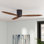 Ventilateur de plafond encastré à 3 pales avec télécommande Hardy