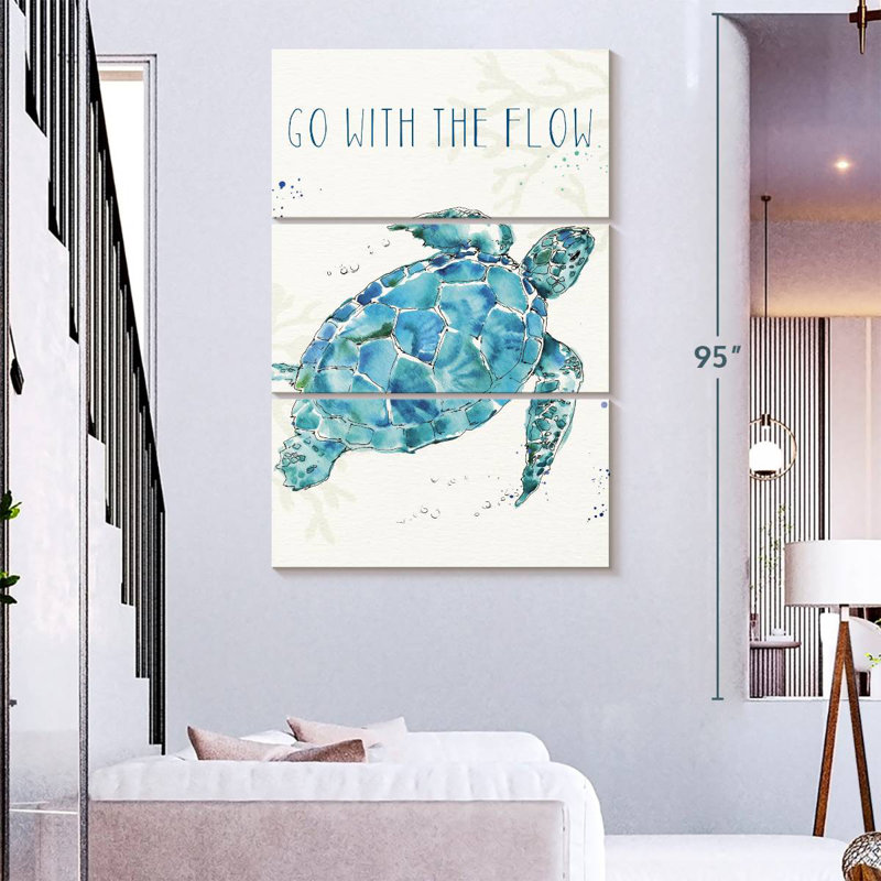 Brampt Deep Sea V, 74" H x 48" W