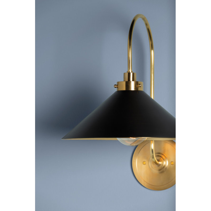 CLIVEDON Wall Sconce by Mark D. Sikes, Black
