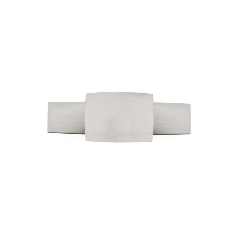 Rectangle Knob, Brushed Nickel