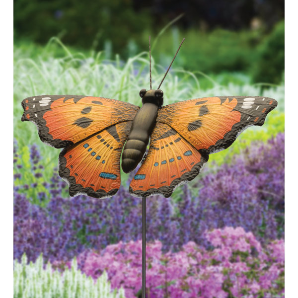 Arlmont & Co. Hicran Metal Insects Garden Stake - Wayfair Canada