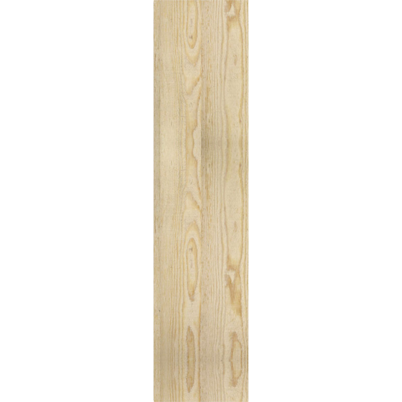 Artisan traditionnel en bois rustique, Sapin Douglas de 8 po (sciage brut), P 34 po x H 34 po