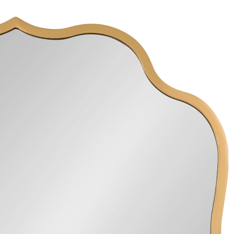 Emzley Metal Mirror, 30.25" x 24", Gold
