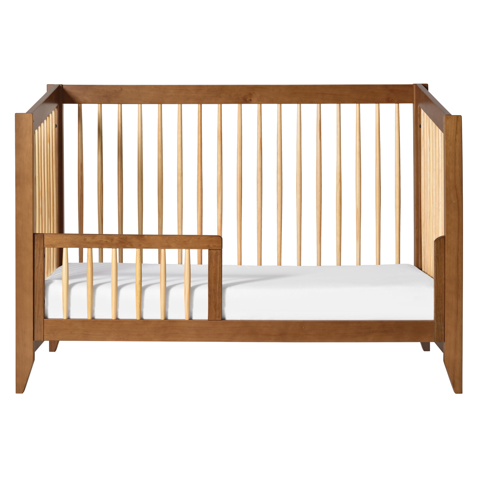 Sprout Pine 4-in-1 Convertible Crib, Chestnut/Natural