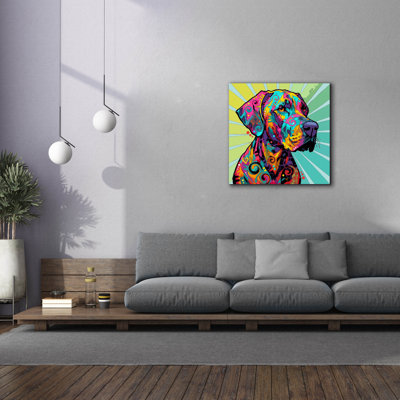 «L Star Man The Show» par Dean Russo, art mural Lark Manor ™