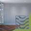 Panneaux muraux décoratifs en acrylique Parker, très petit, l 7 3/8 po x H 7 3/8 po x T 1/8 po, gris foncé-747145724-747145714