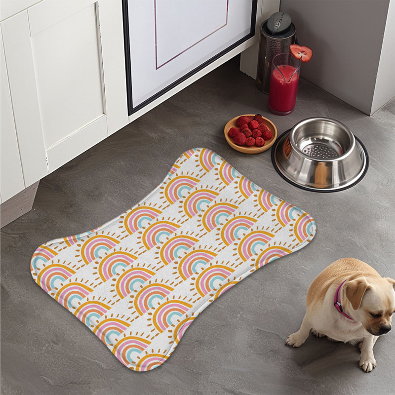 Tapis rétro 1 pièce, Grand (14 po)