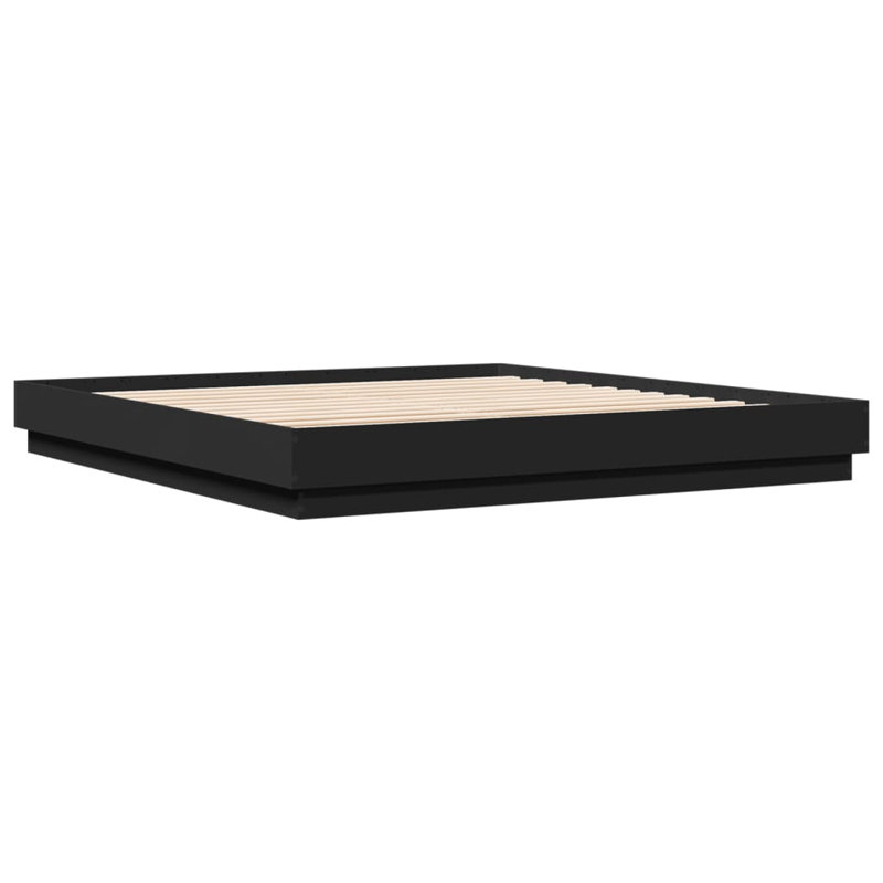 Middleport Bed, Black, UK Single - 90 x 190 cm